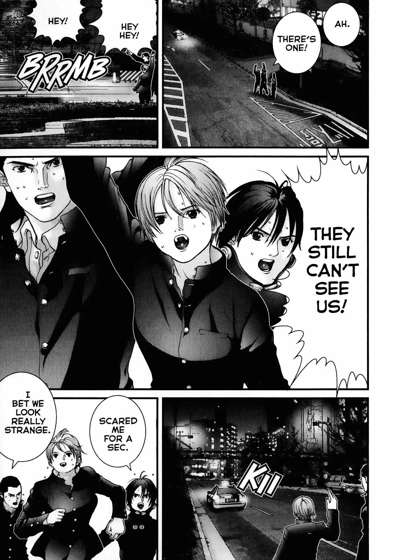 Gantz Chapter 22 page 3 - Chapter 22: Vol.2 0022: Duplication