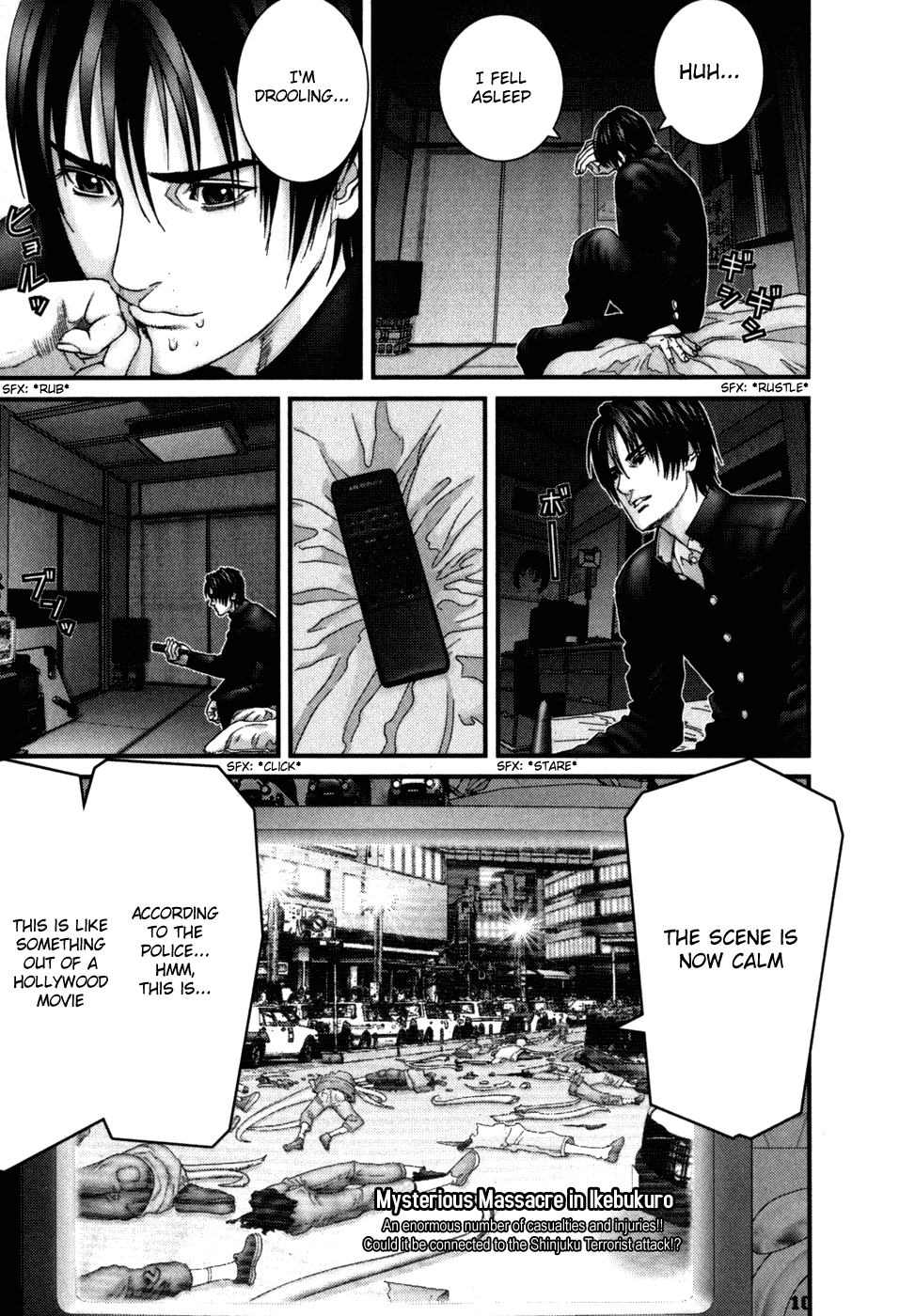 Gantz Chapter 221 page 12 - Chapter 221: Your Job Is Done