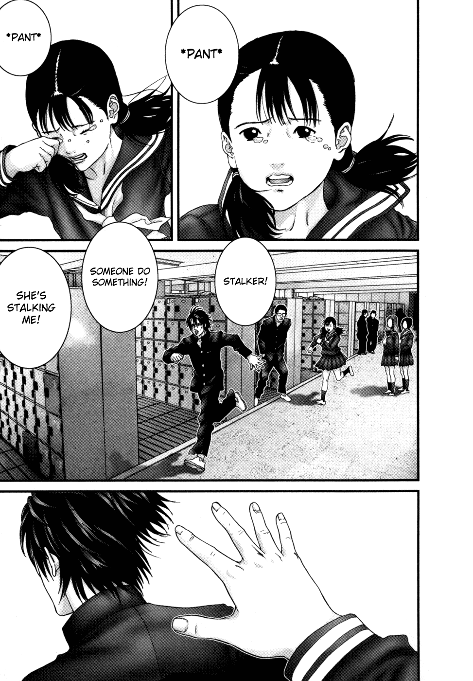 Gantz Chapter 224 page 14 - Chapter 224: Lovely Stalker