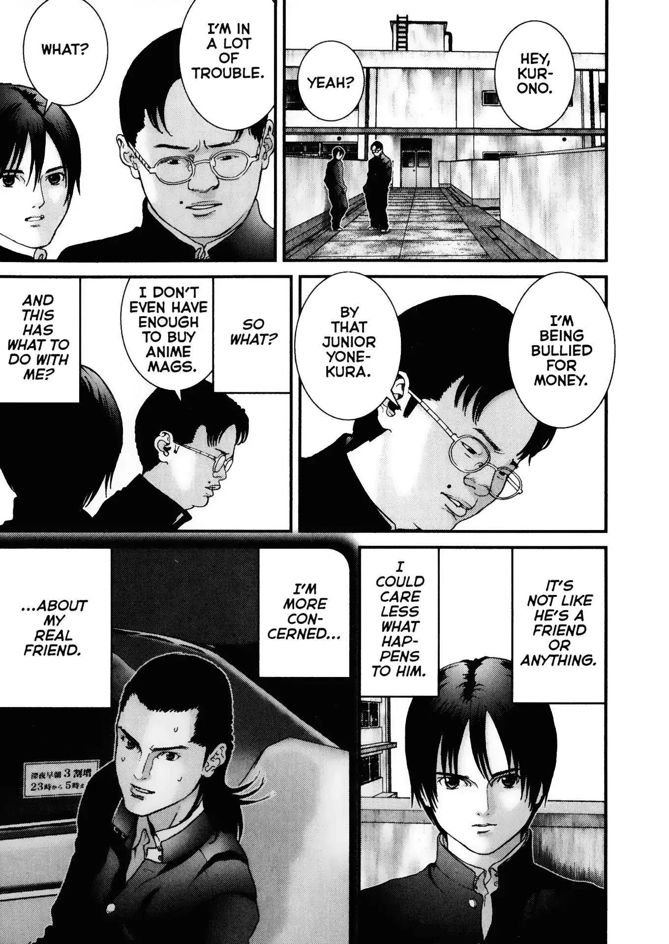 Gantz Chapter 23 page 13 - Chapter 23: Vol.3 0023: Normality
