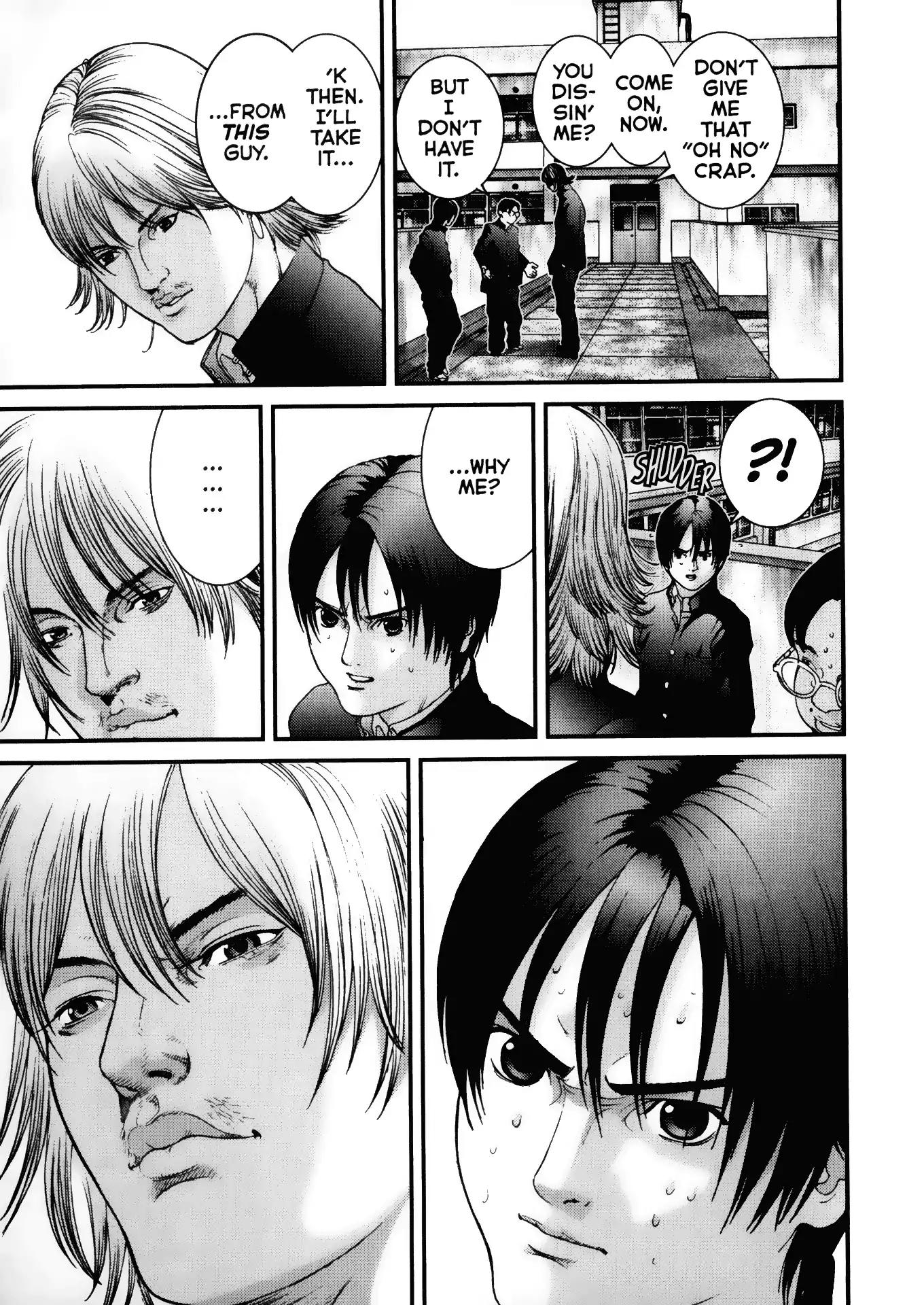Gantz Chapter 23 page 15 - Chapter 23: Vol.3 0023: Normality