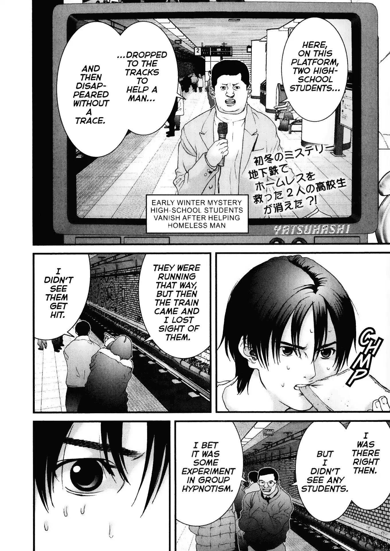 Gantz Chapter 23 page 8 - Chapter 23: Vol.3 0023: Normality