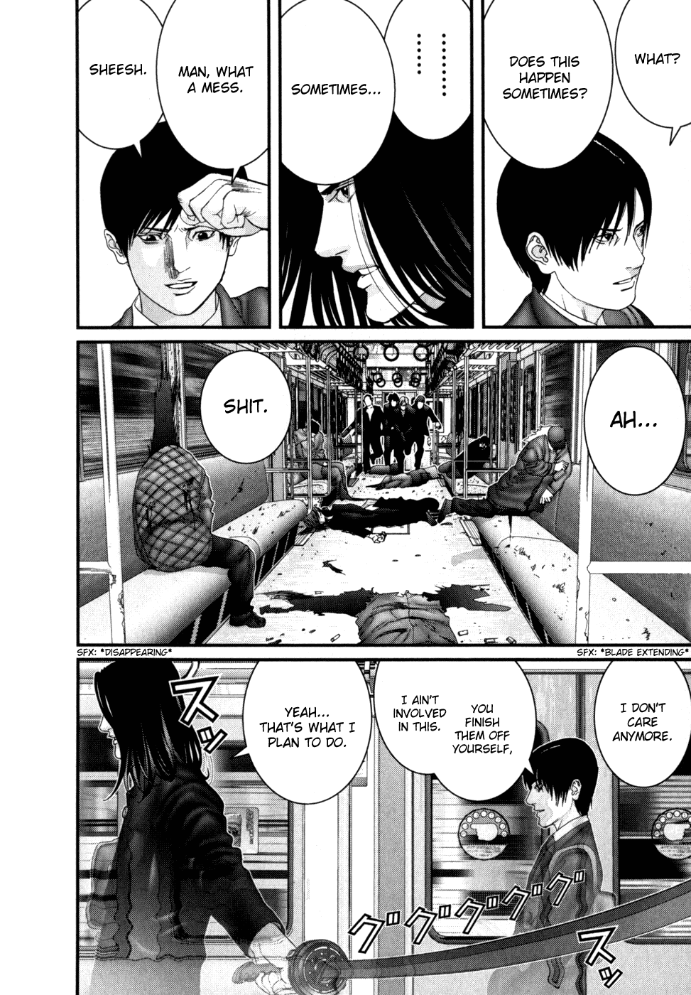 Gantz Chapter 230 page 11 - Chapter 230: Split Bamboo