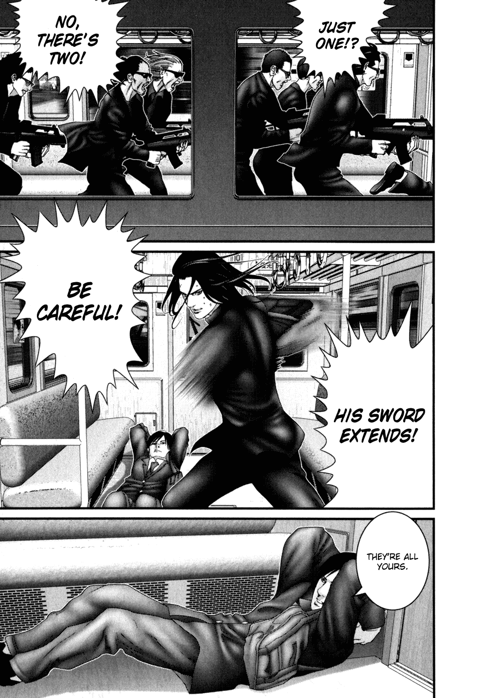 Gantz Chapter 230 page 12 - Chapter 230: Split Bamboo