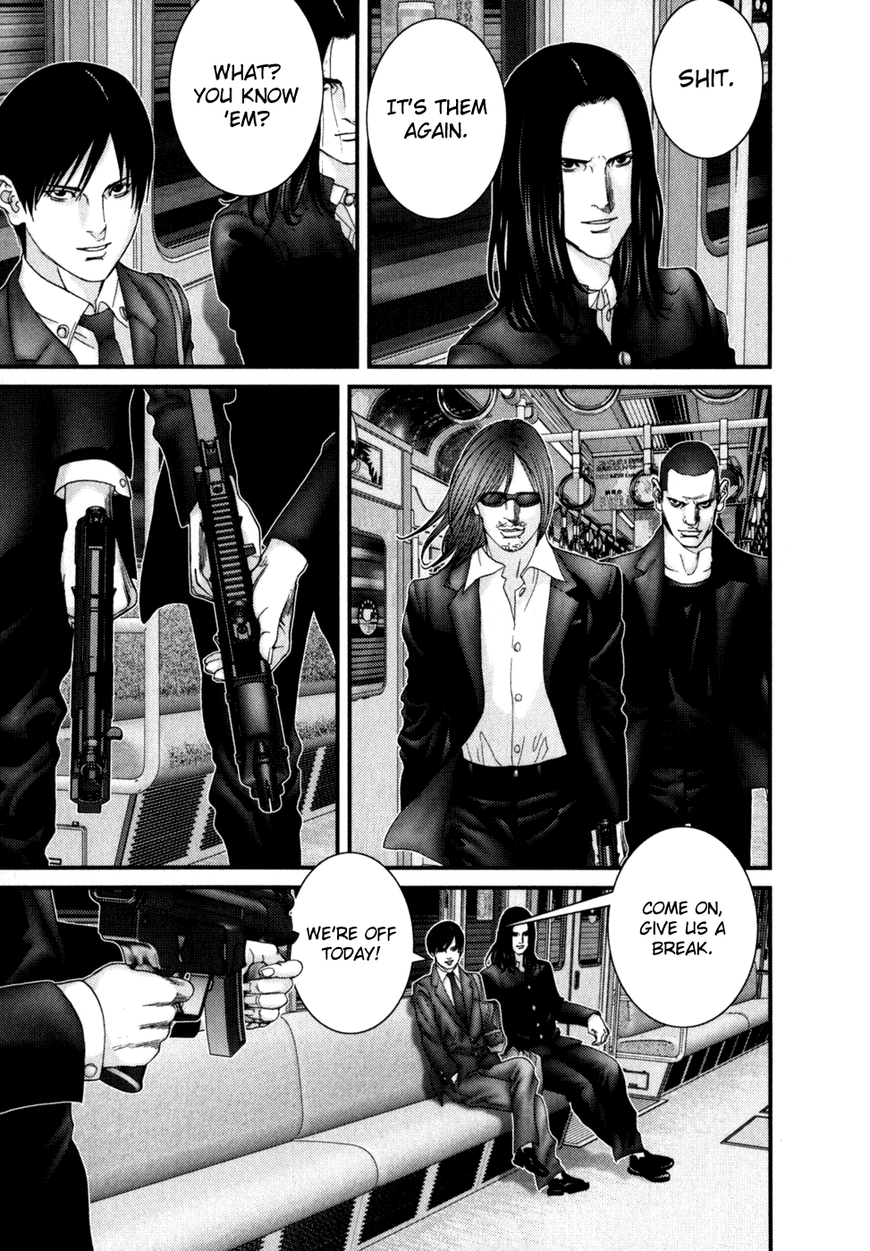 Gantz Chapter 230 page 4 - Chapter 230: Split Bamboo