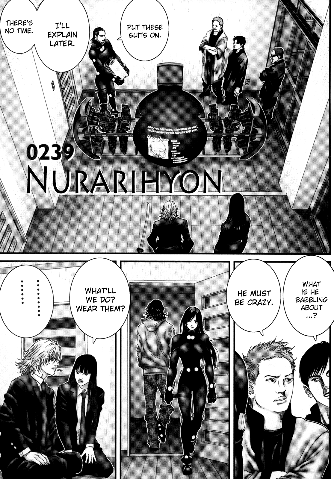 Gantz Chapter 239 page 1 - Chapter 239: Nurarihyon