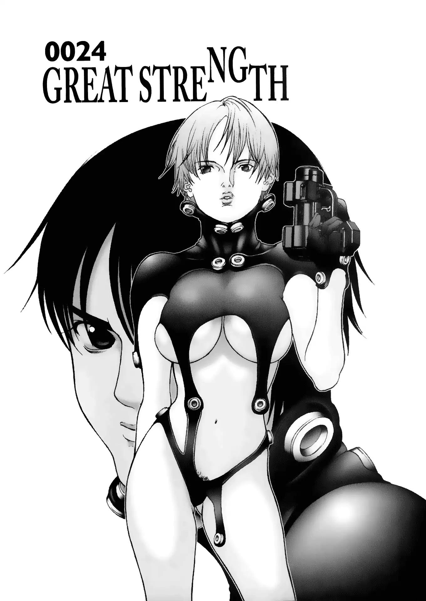 Gantz Chapter 24 page 1 - Chapter 24: Vol.3 0024: Great Strength