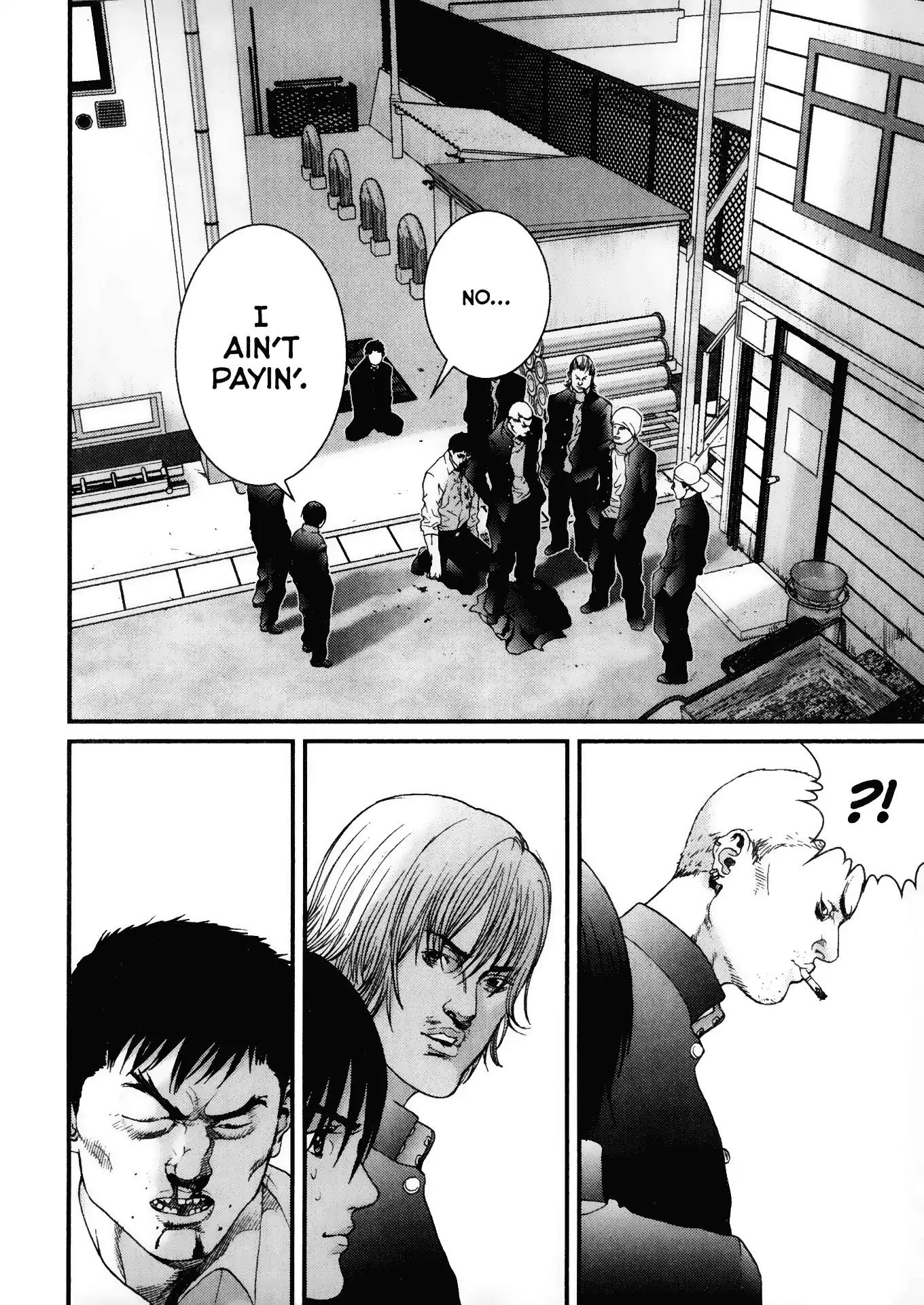 Gantz Chapter 24 page 10 - Chapter 24: Vol.3 0024: Great Strength