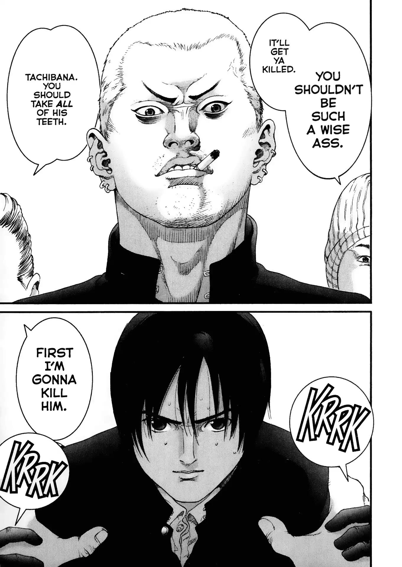 Gantz Chapter 24 page 15 - Chapter 24: Vol.3 0024: Great Strength