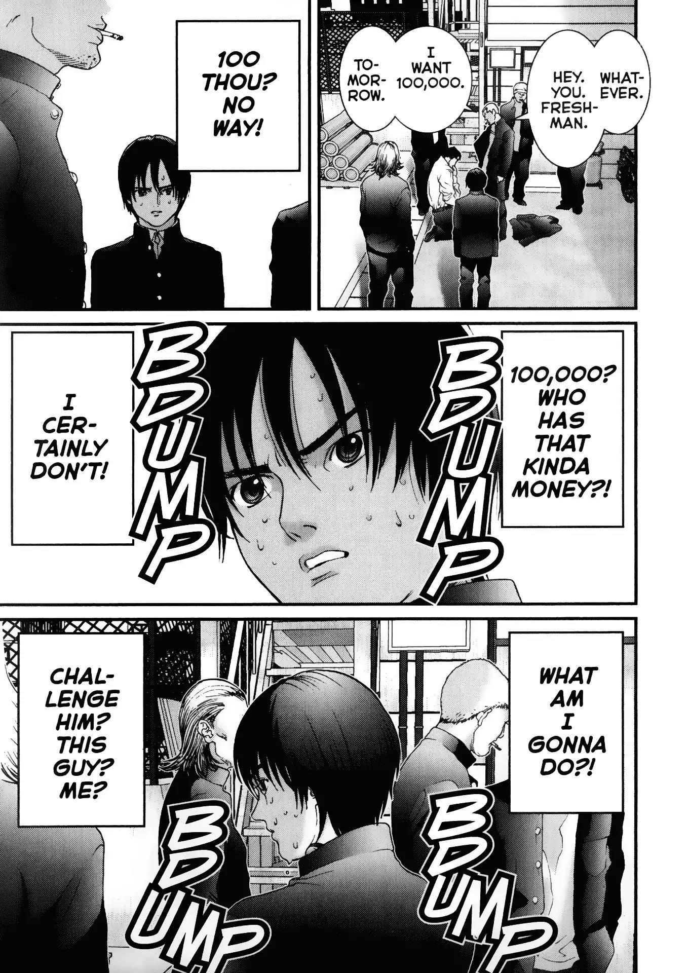 Gantz Chapter 24 page 9 - Chapter 24: Vol.3 0024: Great Strength