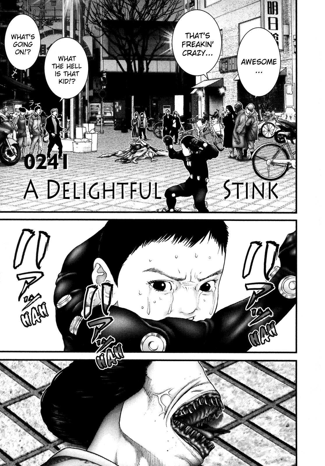 Gantz Chapter 241 page 1 - Chapter 241: A Delightful Stink