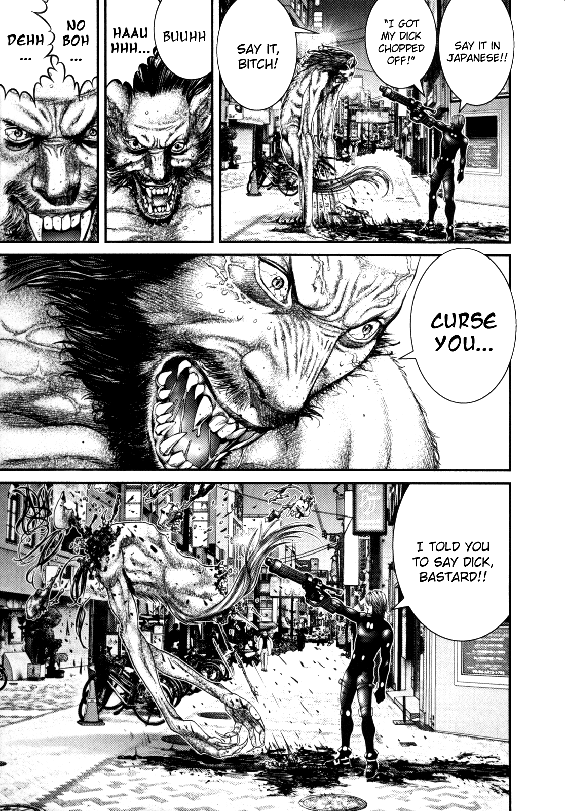 Gantz Chapter 244 page 11 - Chapter 244: City of Gluttons