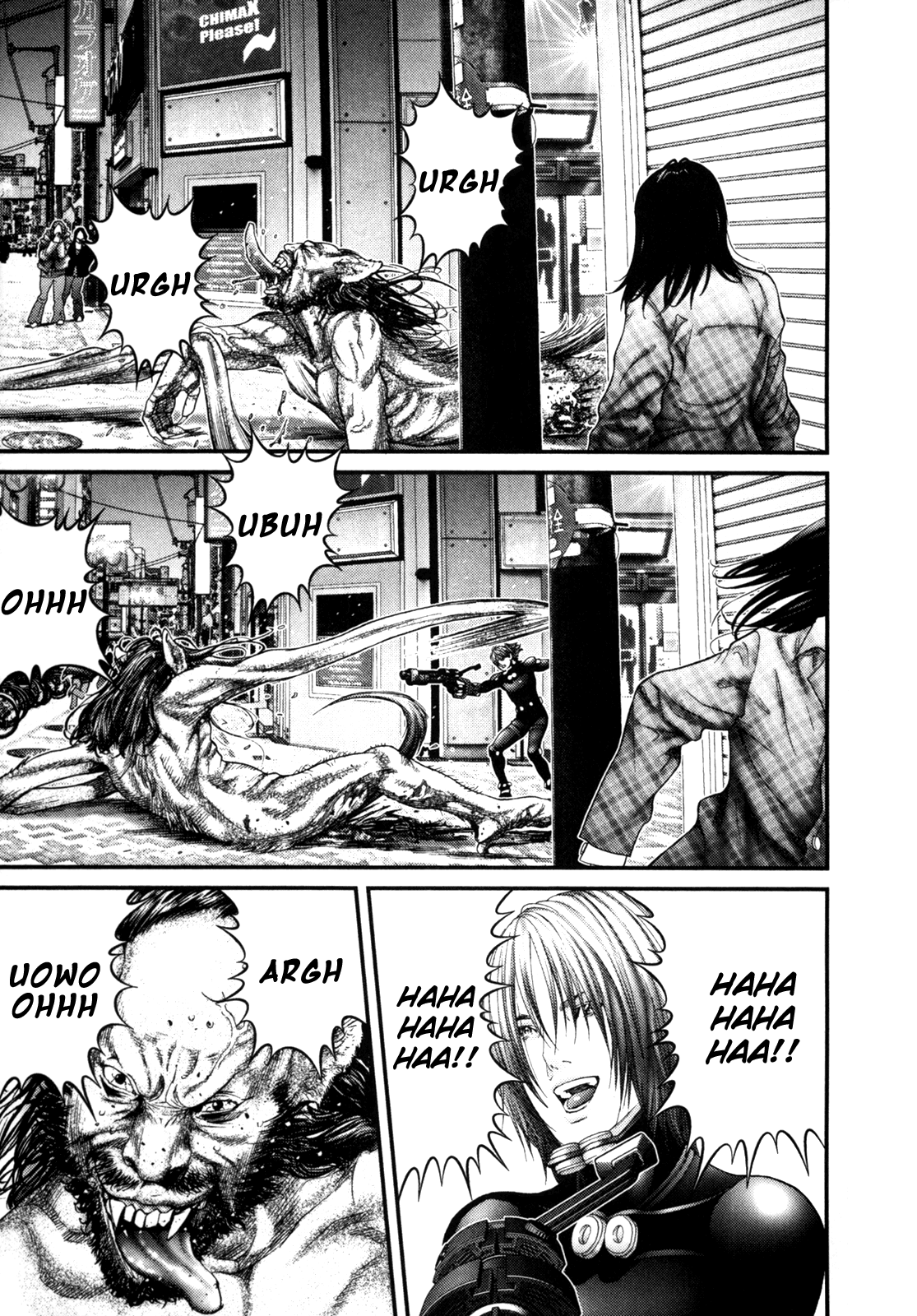 Gantz Chapter 244 page 9 - Chapter 244: City of Gluttons
