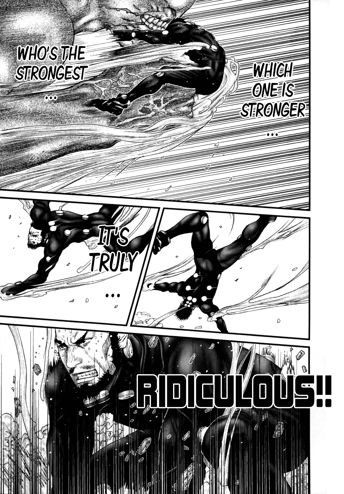 Gantz Chapter 245 page 11 - Chapter 245: The Last Bit of Strength