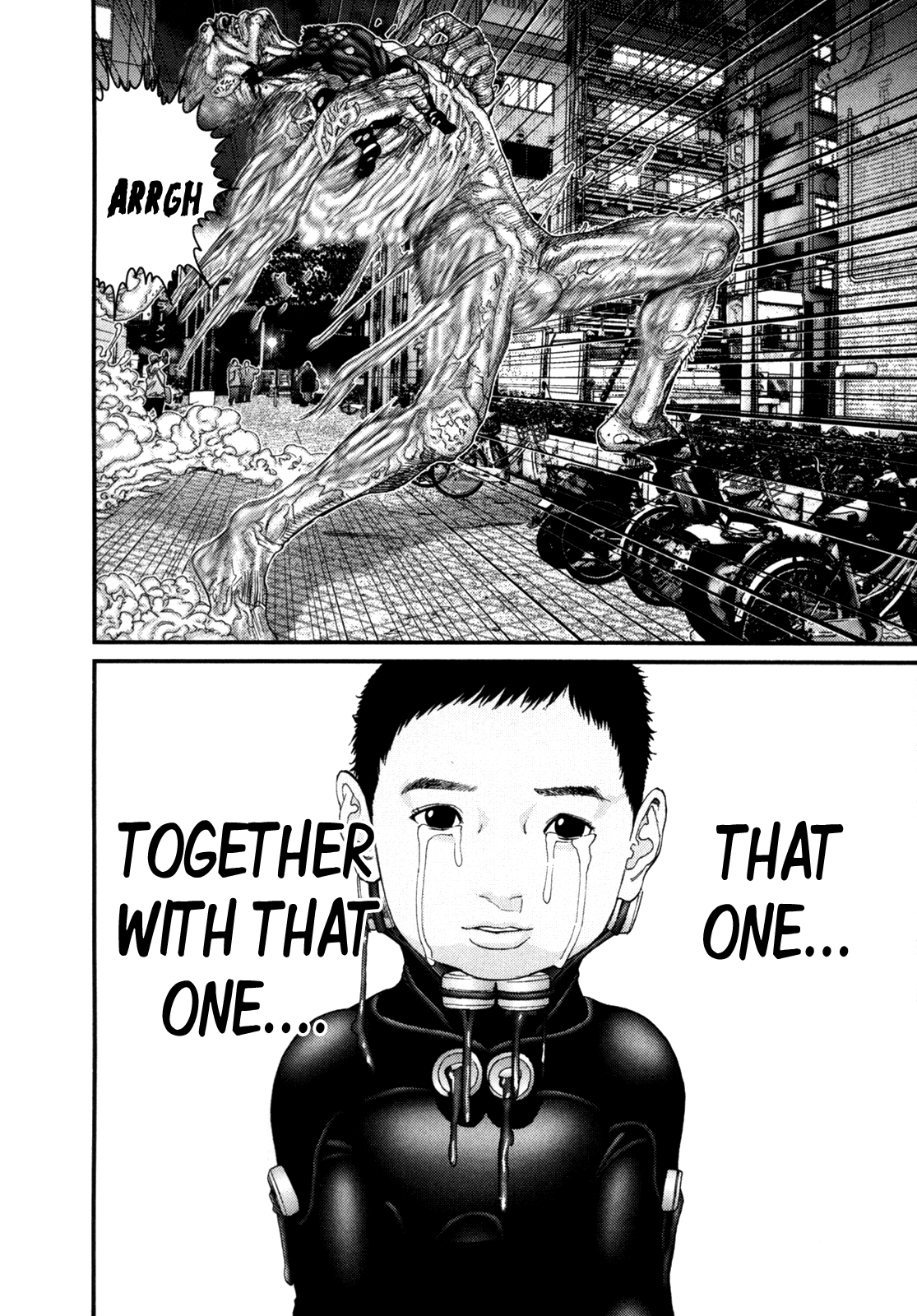 Gantz Chapter 245 page 14 - Chapter 245: The Last Bit of Strength