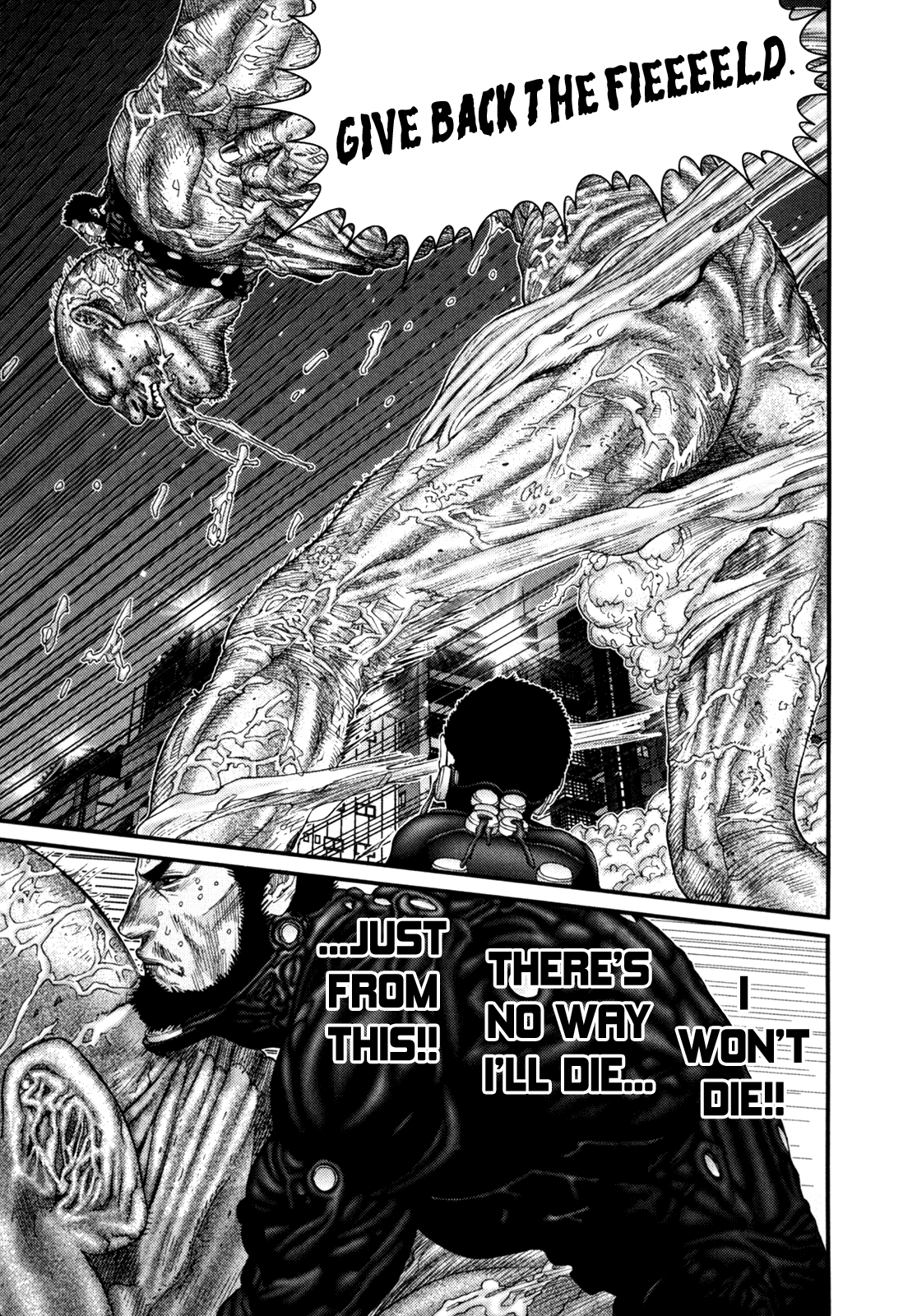 Gantz Chapter 245 page 15 - Chapter 245: The Last Bit of Strength
