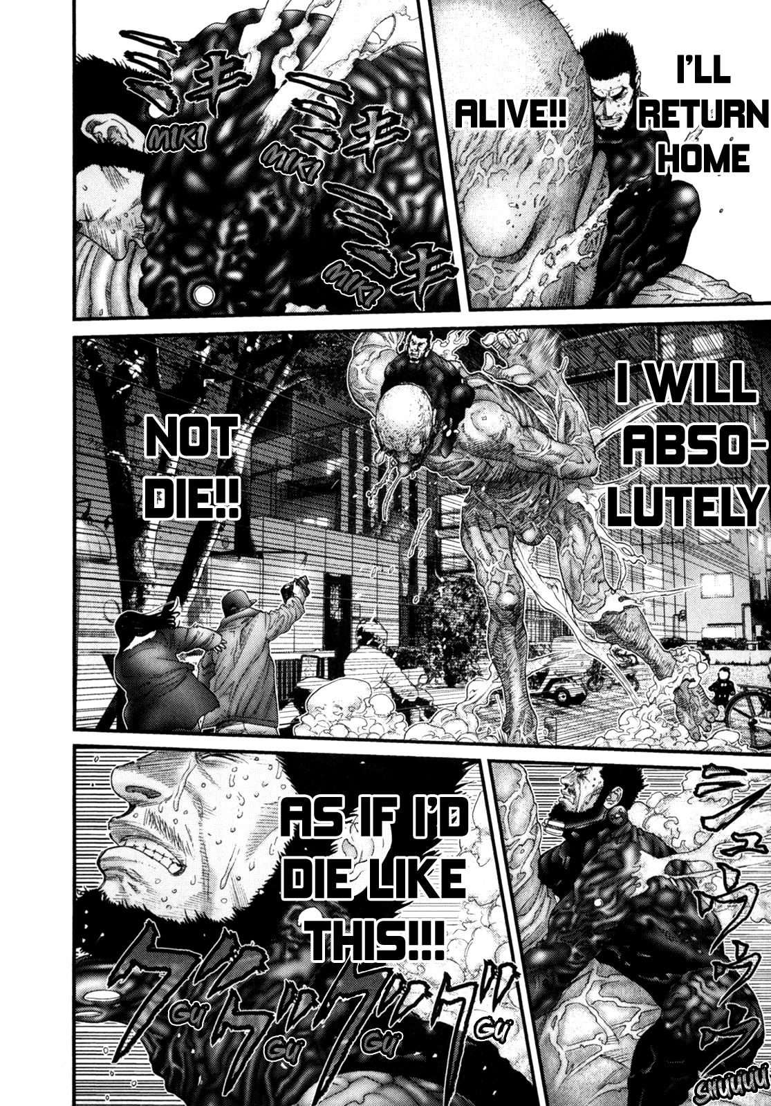 Gantz Chapter 245 page 16 - Chapter 245: The Last Bit of Strength
