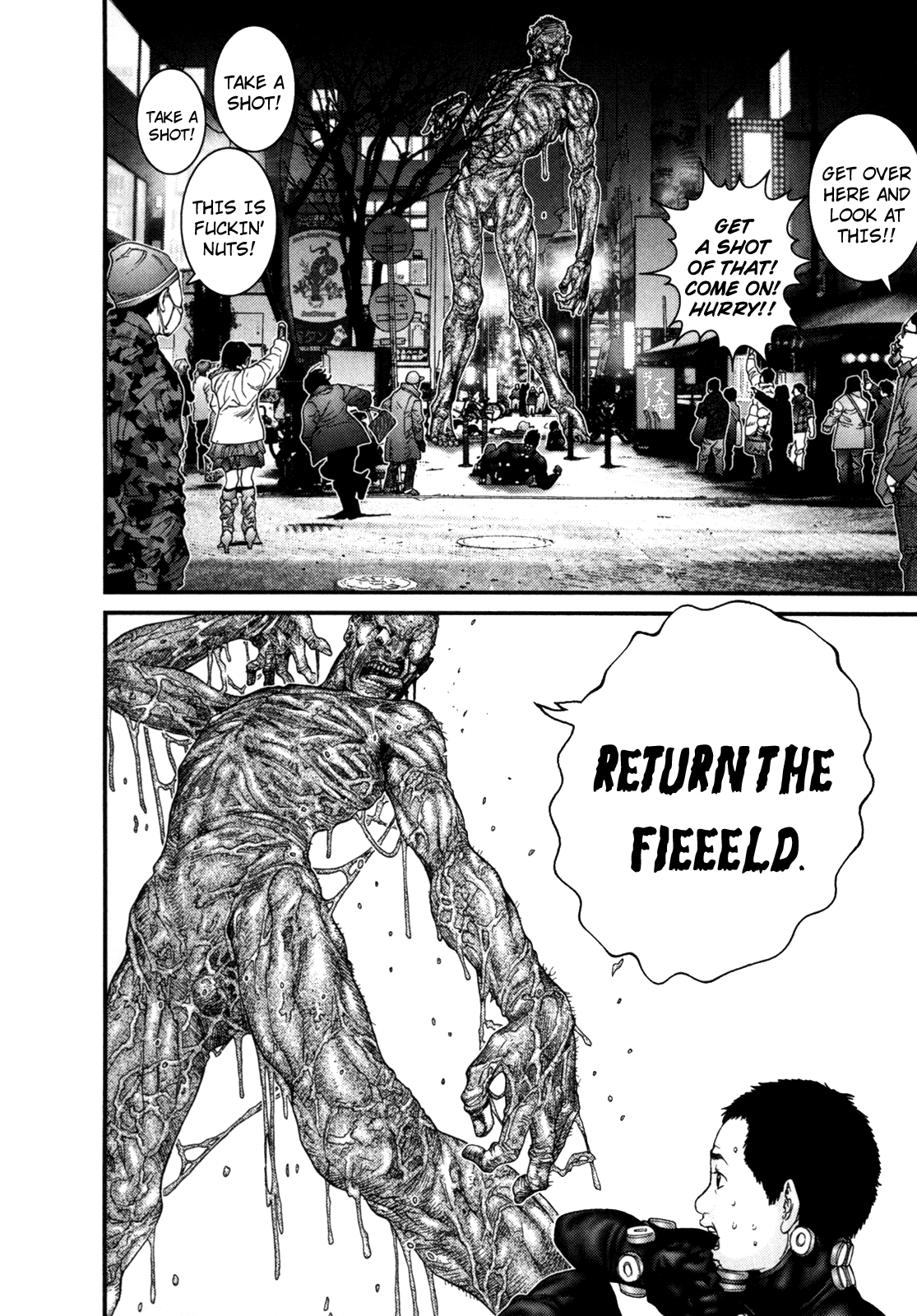 Gantz Chapter 245 page 2 - Chapter 245: The Last Bit of Strength
