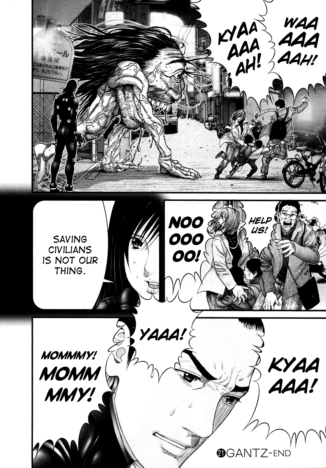 Gantz Chapter 247 page 18 - Chapter 247: Cheap Lives