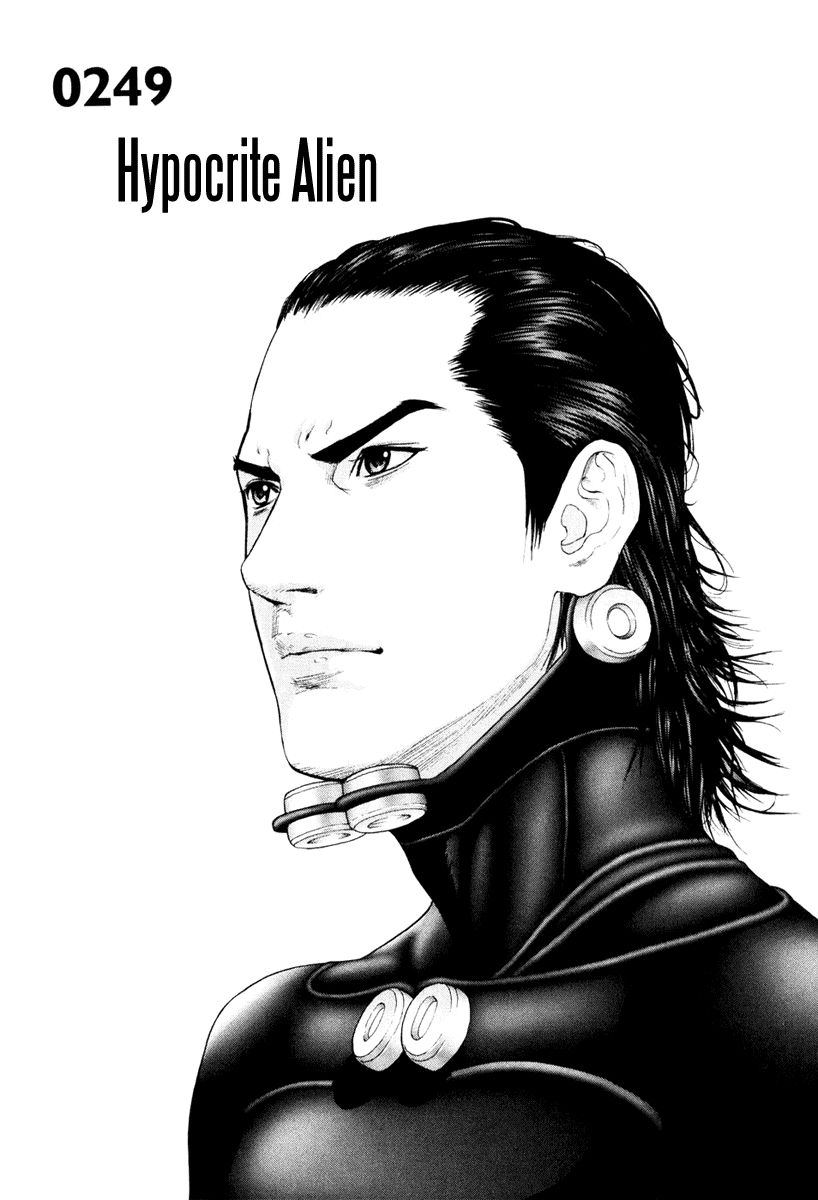 Gantz Chapter 249 page 1 - Chapter 249: Hypocrite Alien