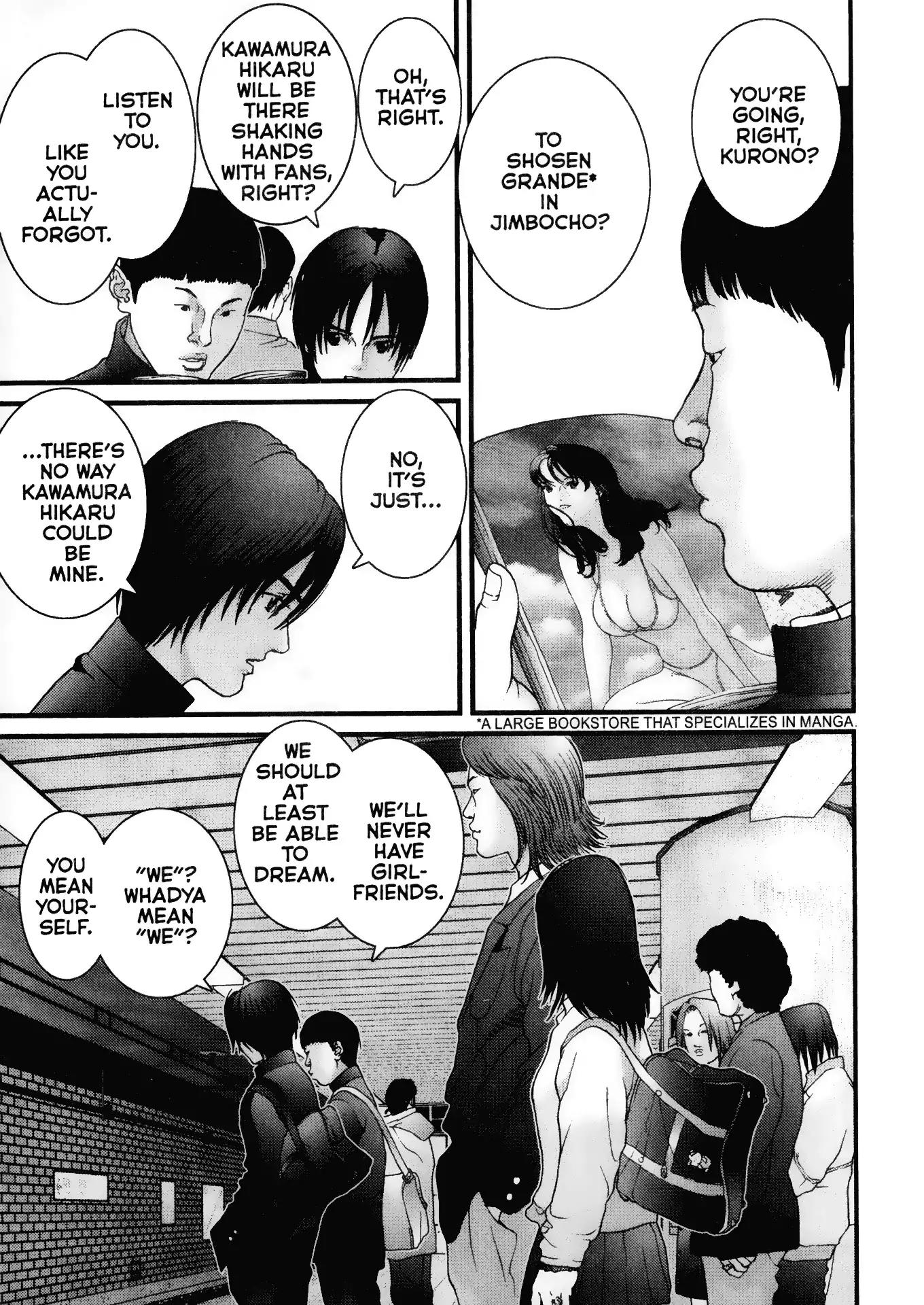 Gantz Chapter 25 page 5 - Chapter 25: Vol.3 0025: Lucky Man