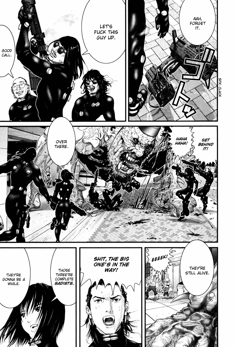 Gantz Chapter 250 page 12 - Chapter 250: The Three Total Sadists