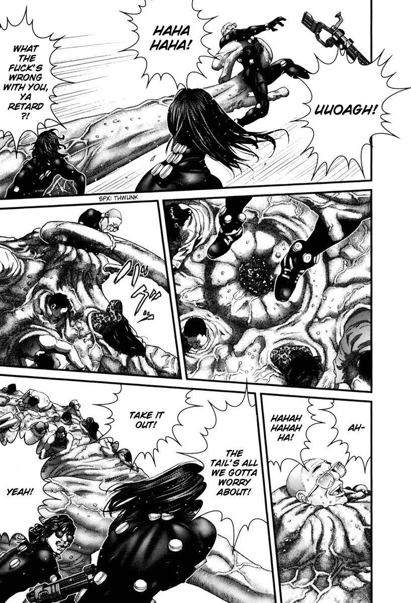 Gantz Chapter 250 page 14 - Chapter 250: The Three Total Sadists
