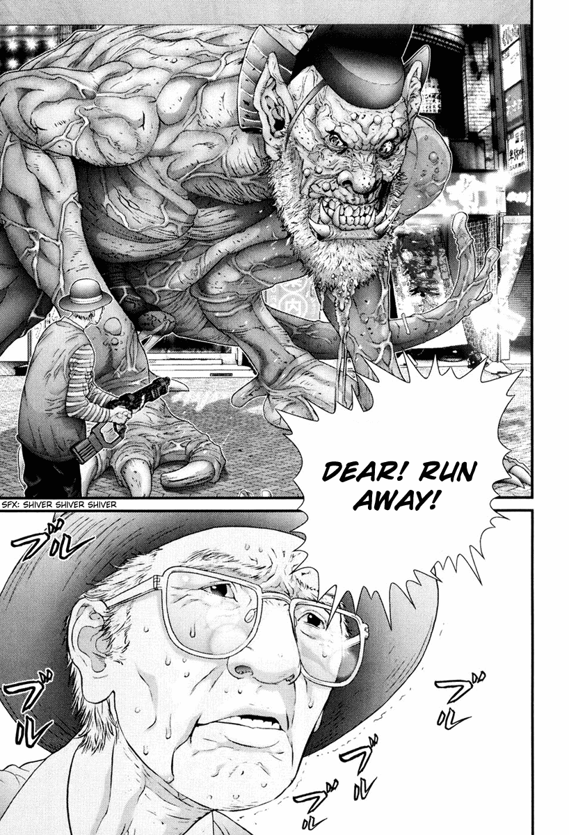 Gantz Chapter 250 page 3 - Chapter 250: The Three Total Sadists