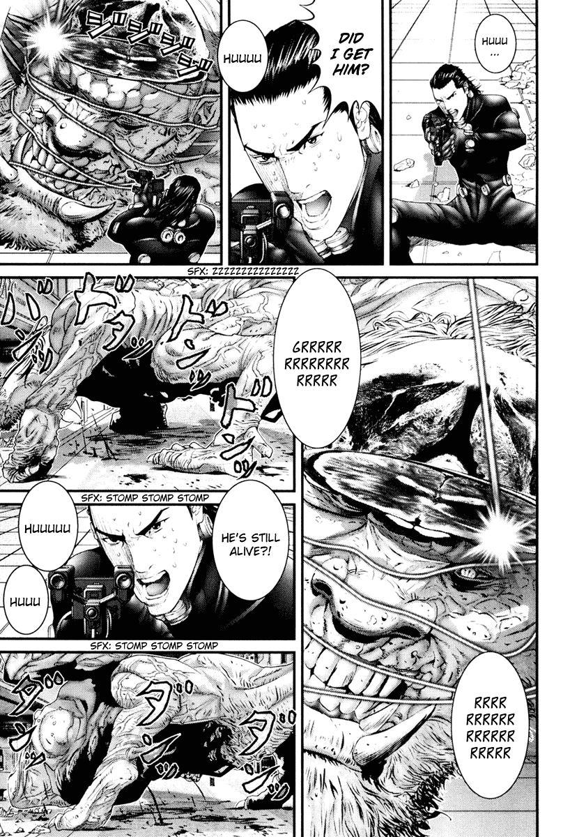 Gantz Chapter 251 page 15 - Chapter 251: A Single-minded Man