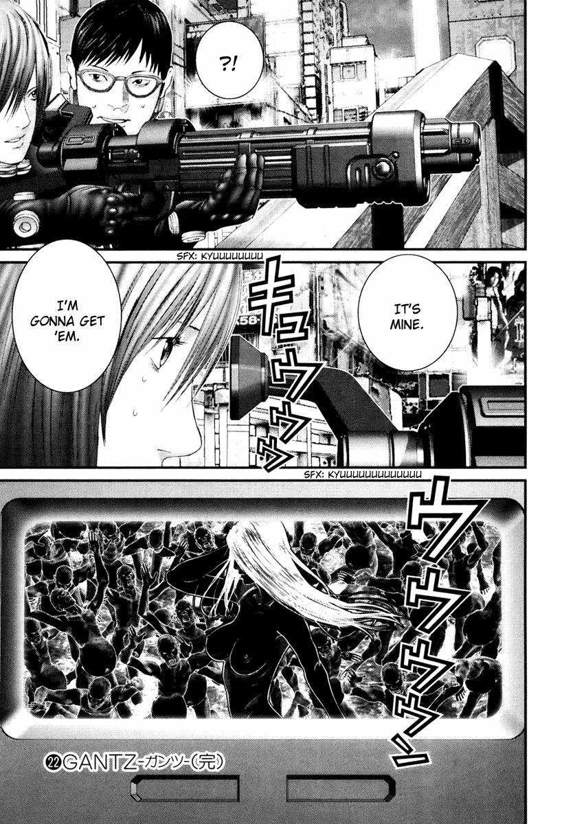 Gantz Chapter 256 page 23 - Chapter 256: 100-Pointer