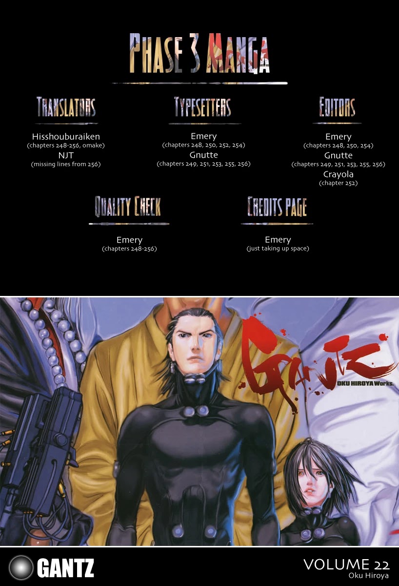 Gantz Chapter 256 page 26 - Chapter 256: 100-Pointer
