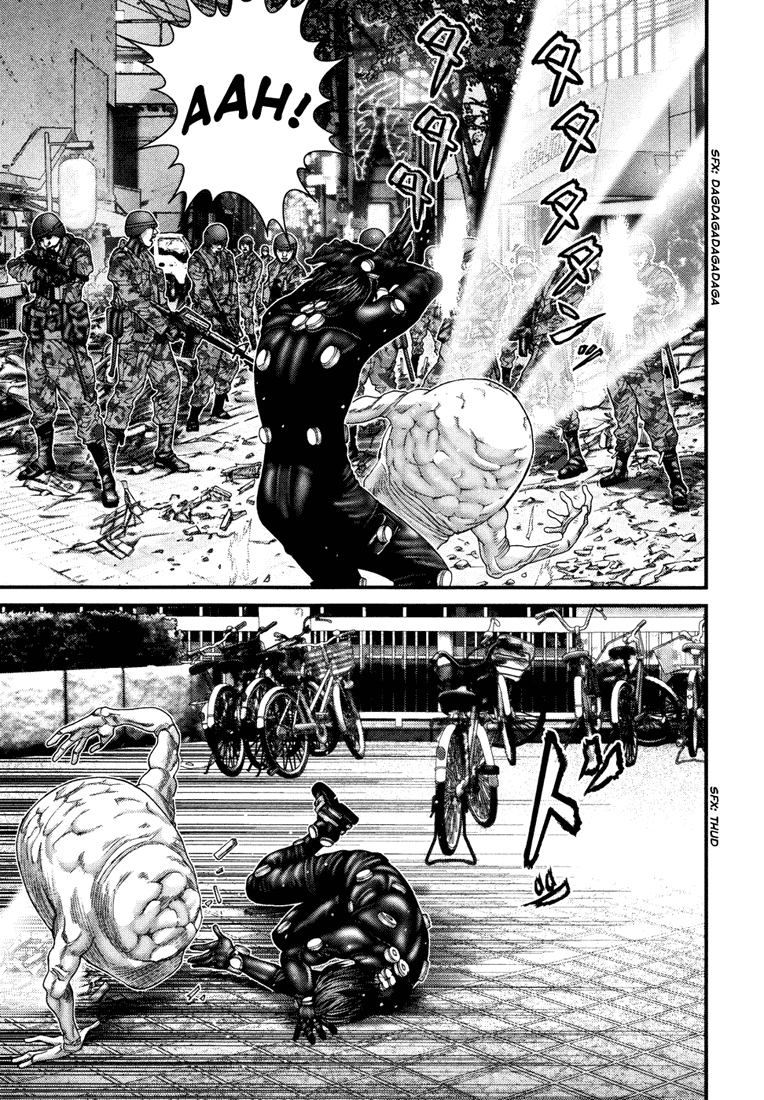 Gantz Chapter 260 page 12 - Chapter 260: Vs. the SDF