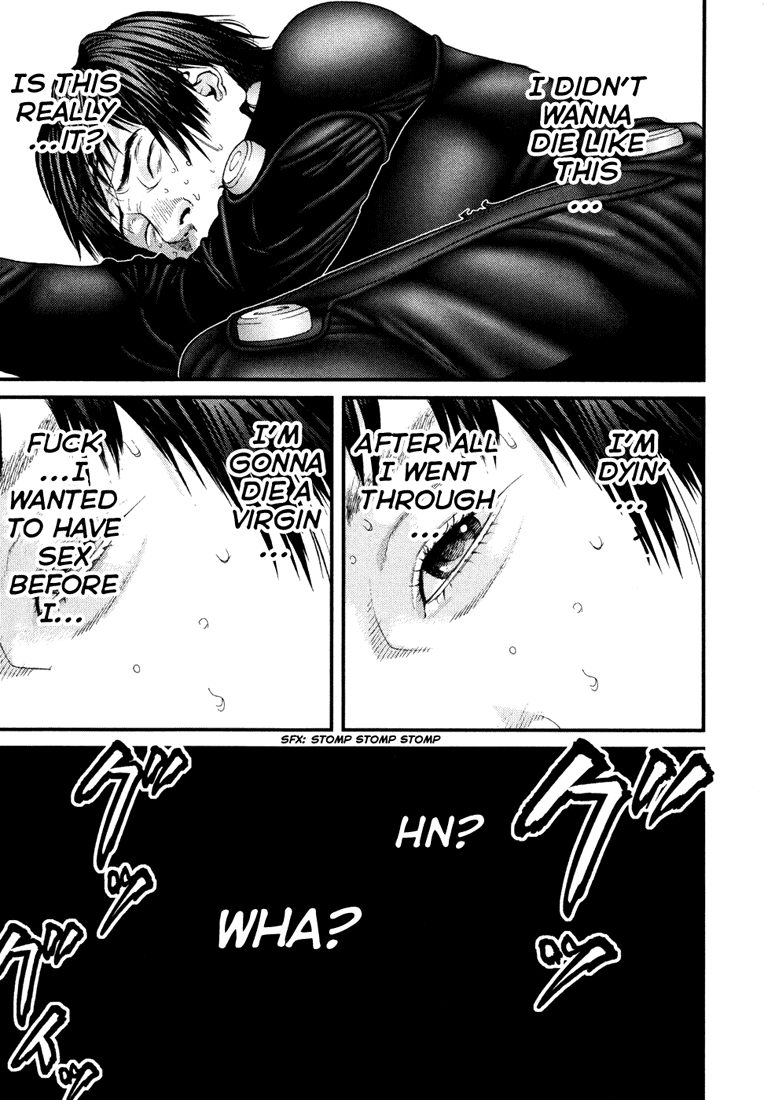 Gantz Chapter 260 page 14 - Chapter 260: Vs. the SDF