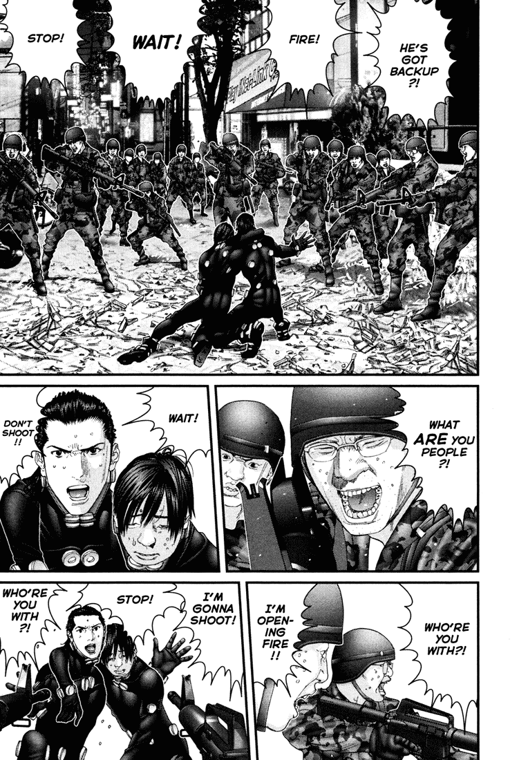 Gantz Chapter 260 page 16 - Chapter 260: Vs. the SDF