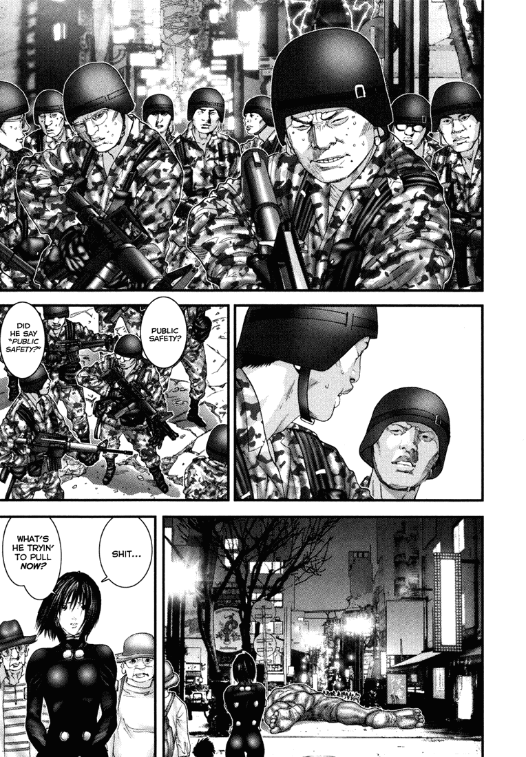 Gantz Chapter 260 page 18 - Chapter 260: Vs. the SDF