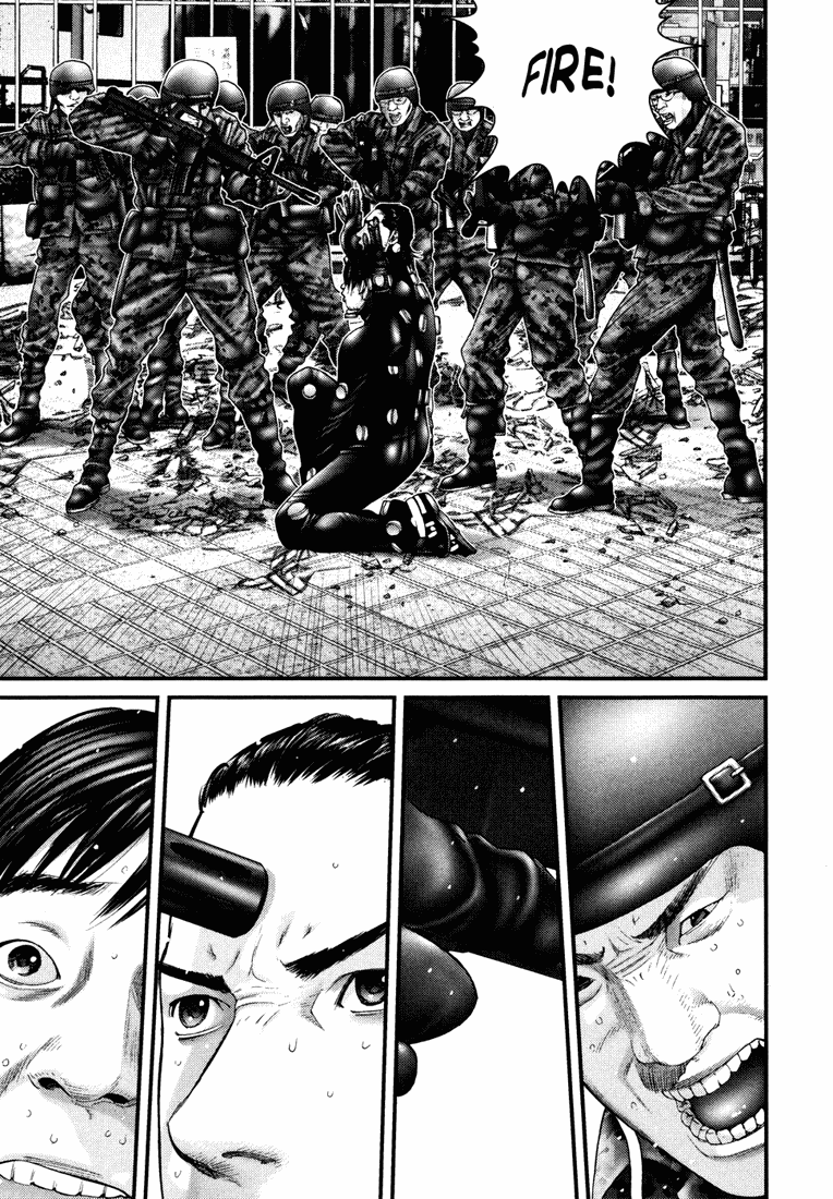 Gantz Chapter 260 page 22 - Chapter 260: Vs. the SDF