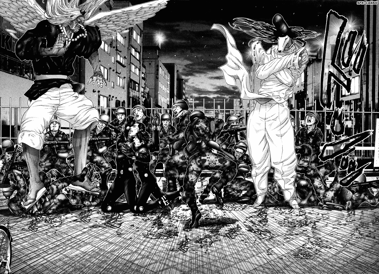 Gantz Chapter 260 page 23 - Chapter 260: Vs. the SDF