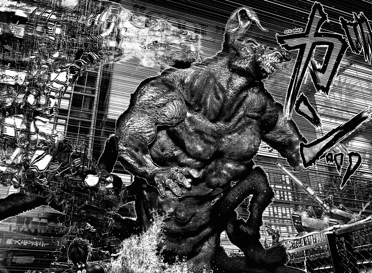 Gantz Chapter 260 page 4 - Chapter 260: Vs. the SDF