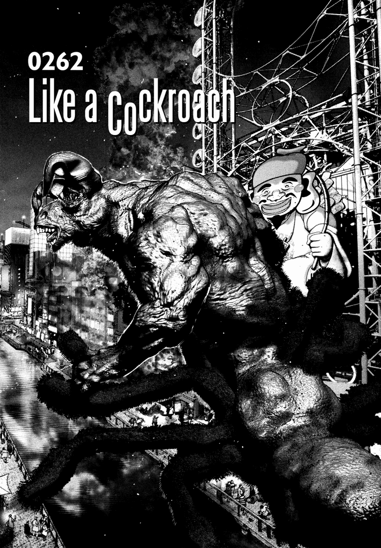 Gantz Chapter 262 page 1 - Chapter 262: Like a Cockroach