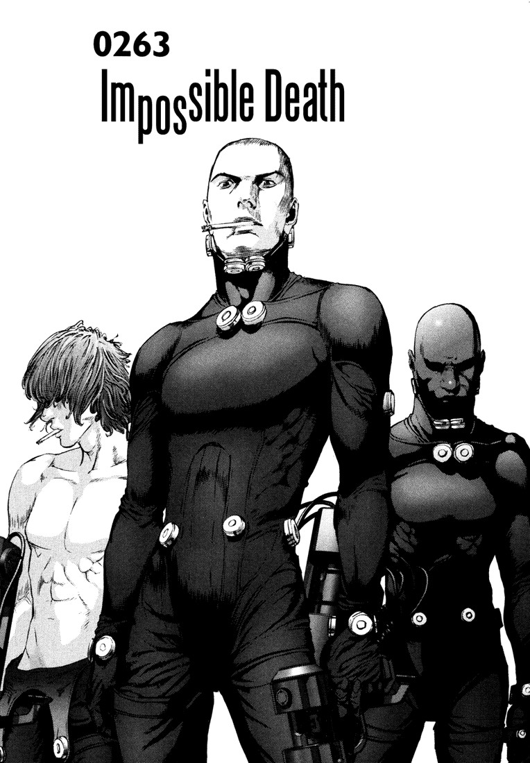 Gantz Chapter 263 page 1 - Chapter 263: Impossible Death