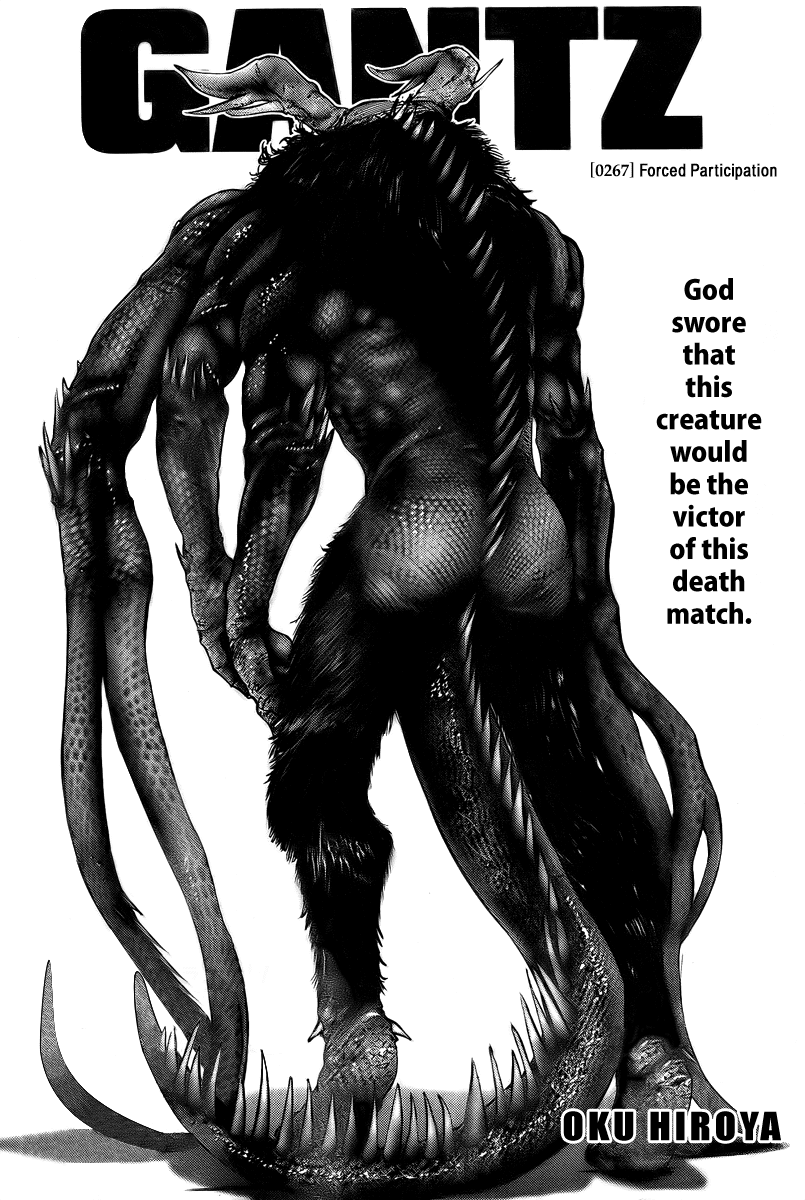 Gantz Chapter 267 page 1 - Chapter 267: Forced to Compete