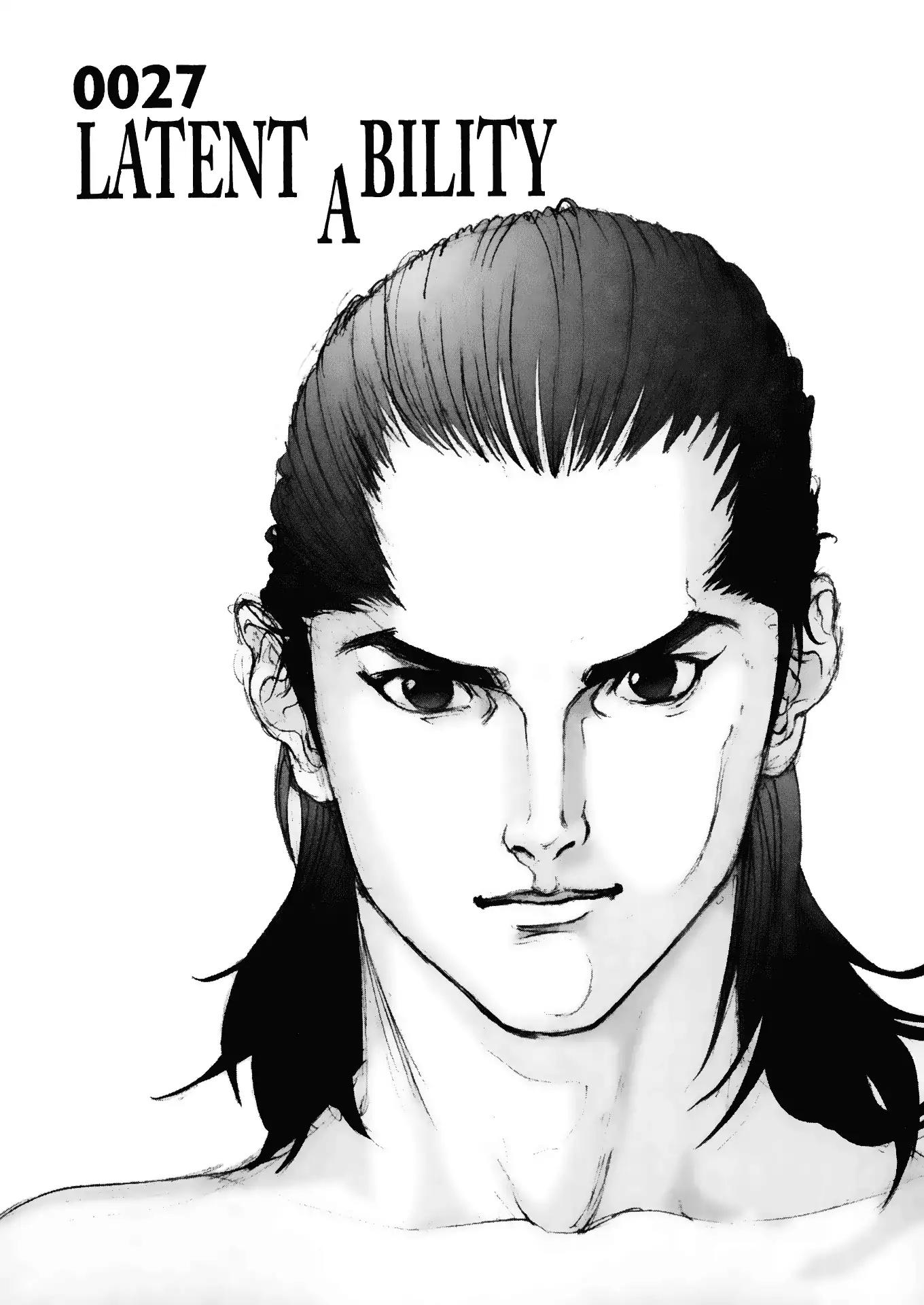 Gantz Chapter 27 page 1 - Chapter 27: Vol.3 0027: Latent Ability