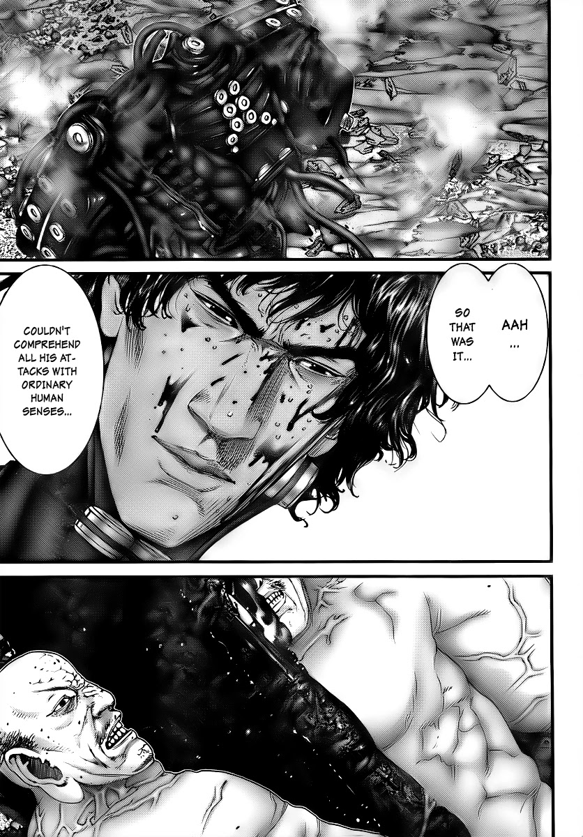 Gantz Chapter 272 page 14 - Chapter 272: Oka vs. Nurari, One-on-One!