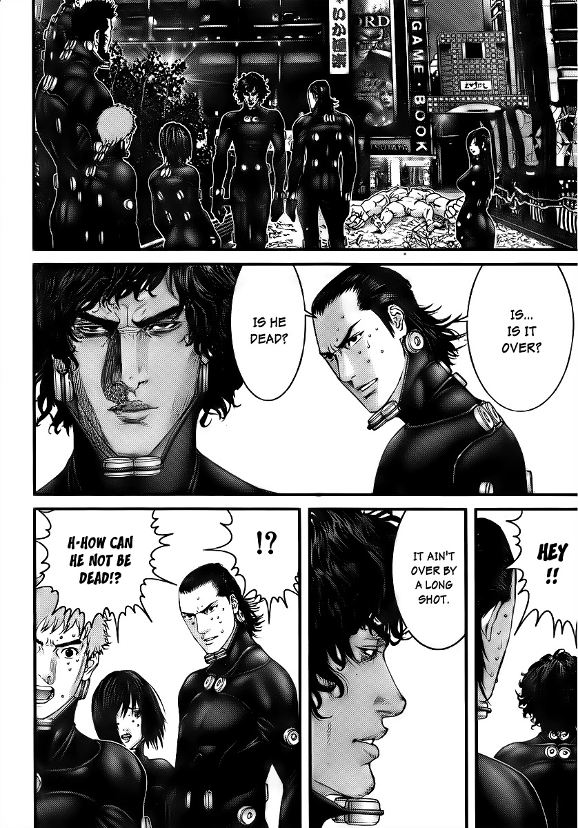 Gantz Chapter 272 page 15 - Chapter 272: Oka vs. Nurari, One-on-One!