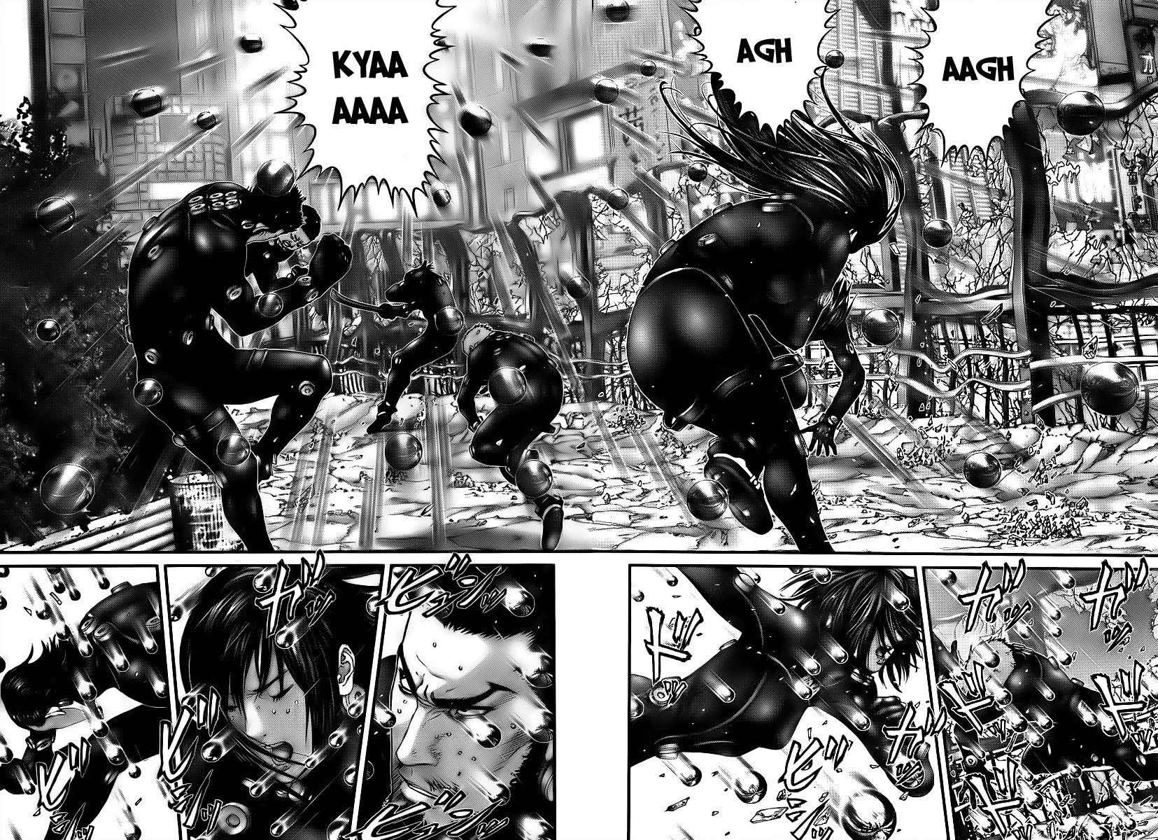 Gantz Chapter 272 page 23 - Chapter 272: Oka vs. Nurari, One-on-One!