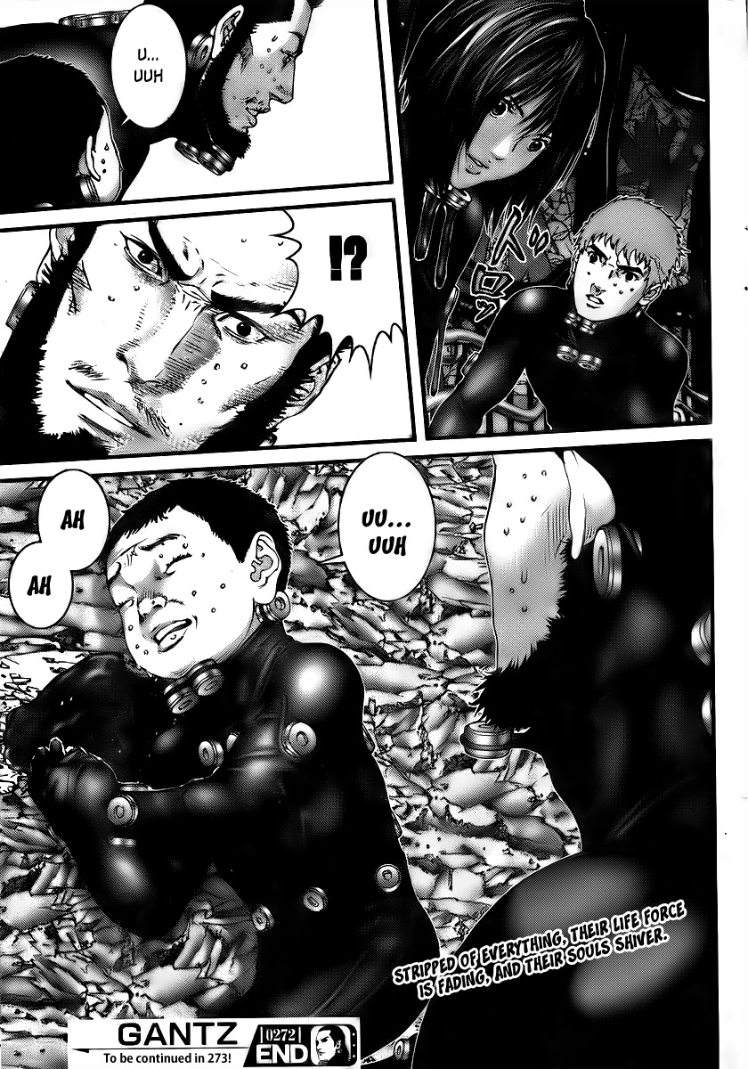 Gantz Chapter 272 page 25 - Chapter 272: Oka vs. Nurari, One-on-One!