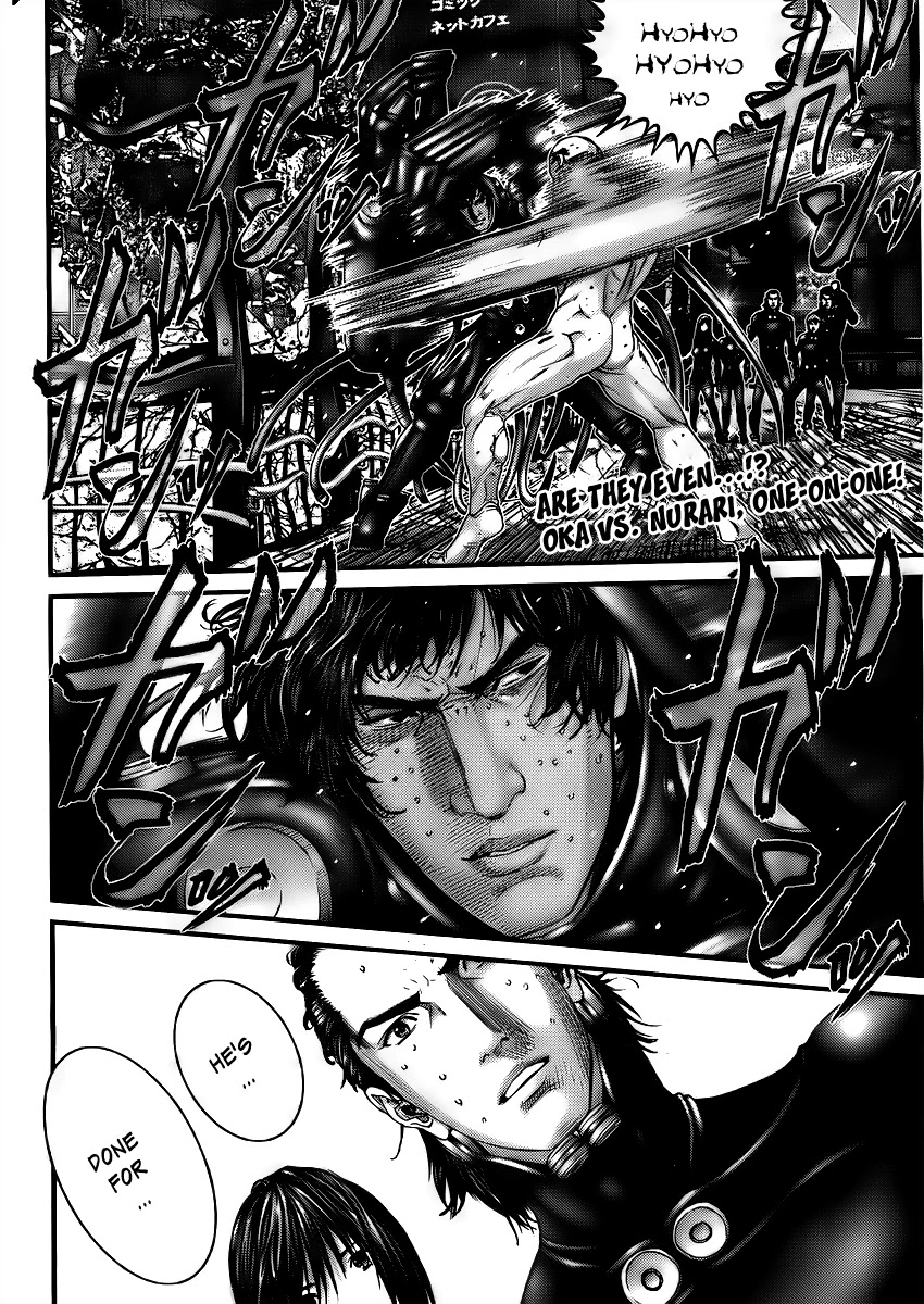 Gantz Chapter 272 page 3 - Chapter 272: Oka vs. Nurari, One-on-One!