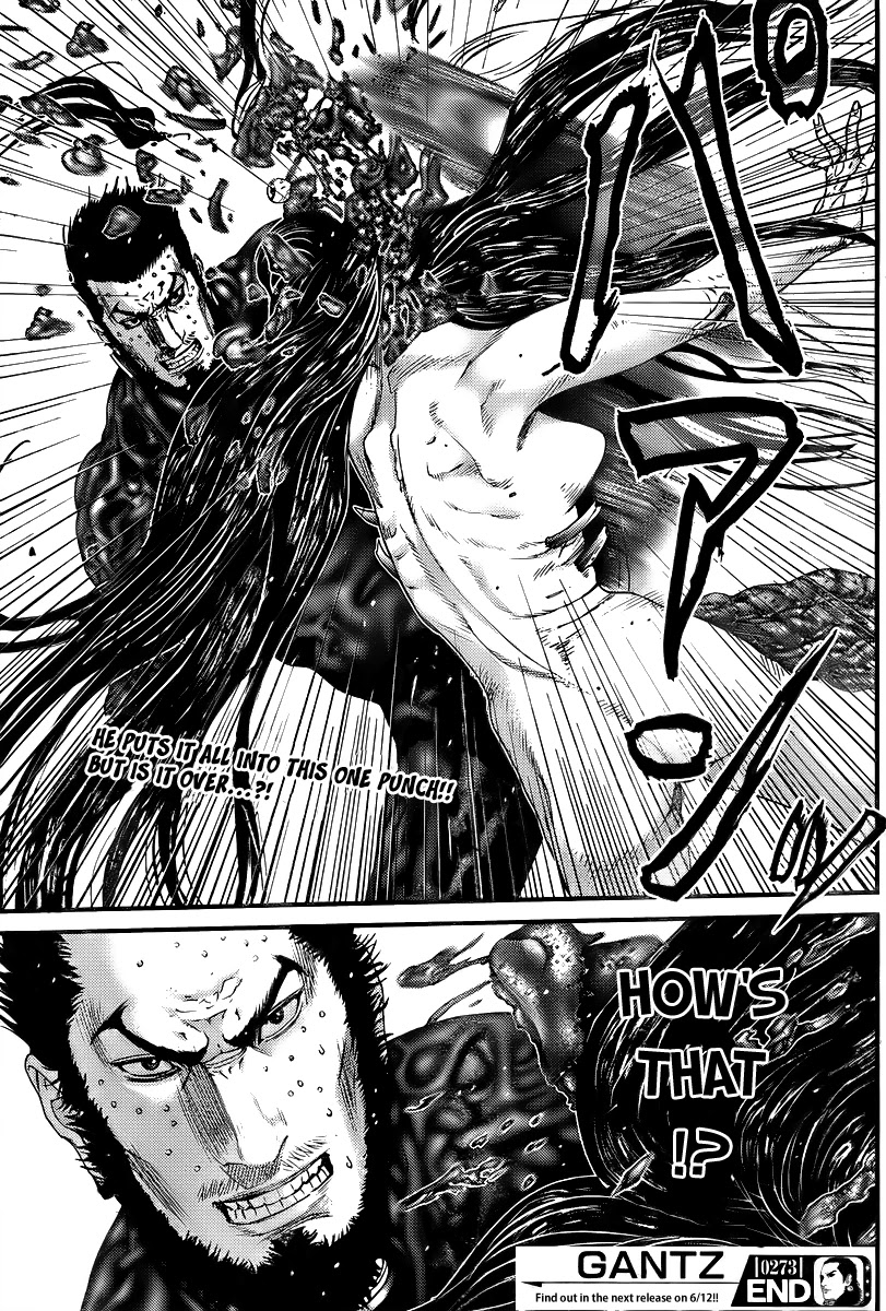 Gantz Chapter 273 page 25 - Chapter 273: Roars of Terror
