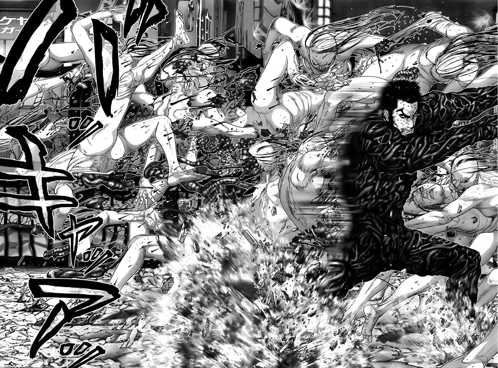 Gantz Chapter 274 page 14 - Chapter 274: Melee Rush