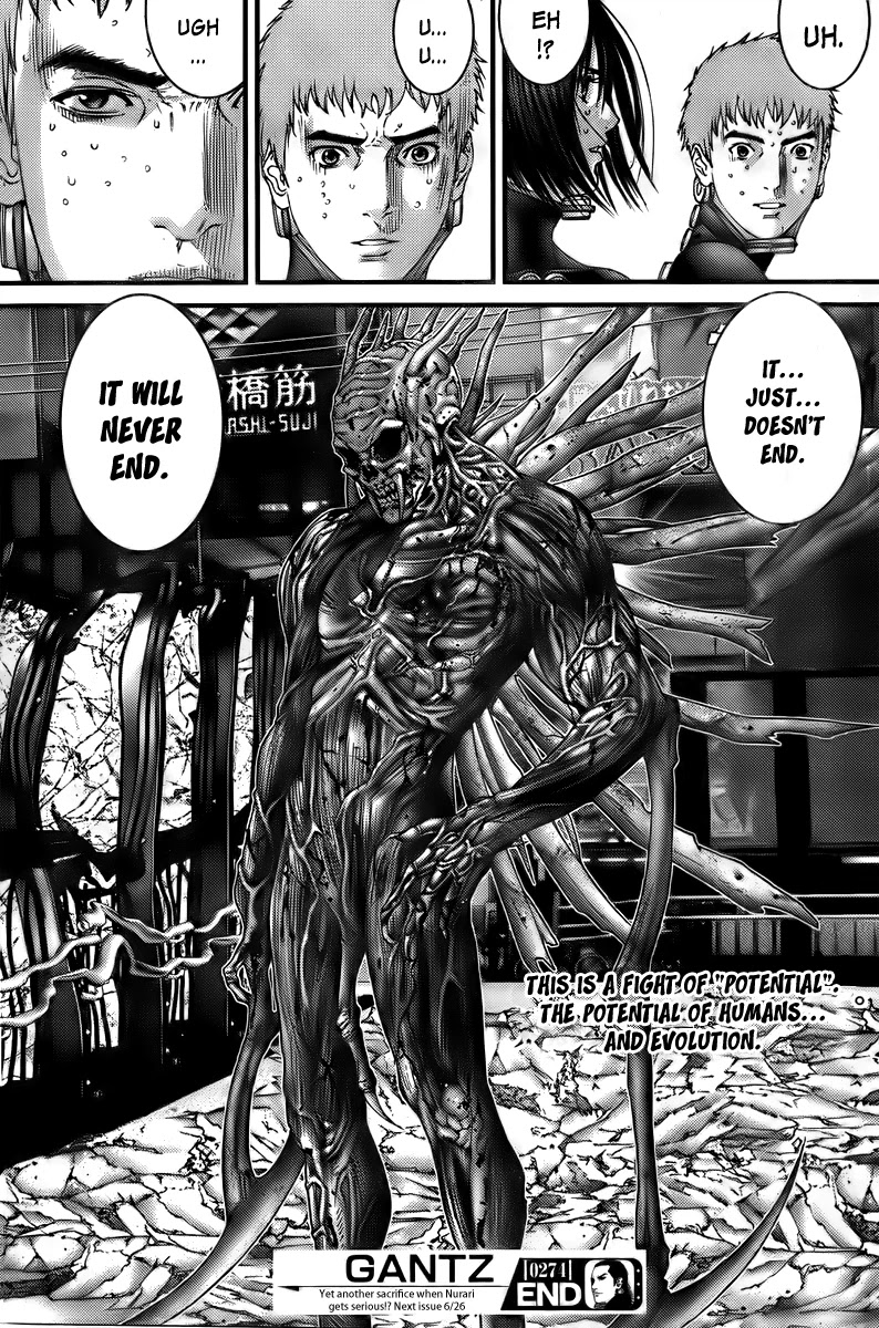 Gantz Chapter 274 page 23 - Chapter 274: Melee Rush